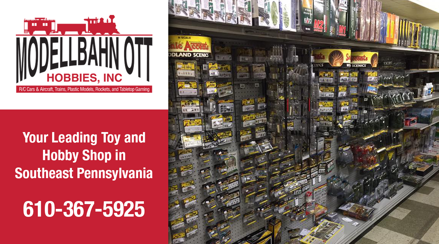 Modellbahn Ott Hobbies - Your Leading Toy and Hobby Shop in Southeast  Pennsylvania